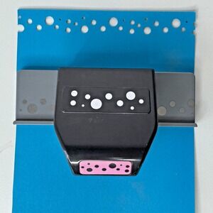 EK SUCCESS Edger Swiss Cheese Border Punch Circle Polka Dots Bubbles Papercrafts